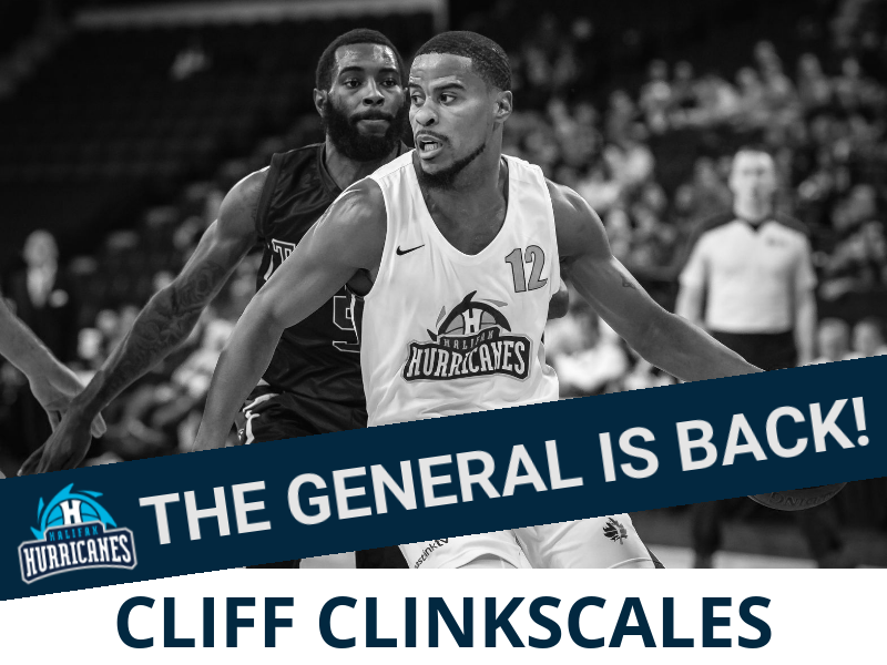 The General is Back - Halifax Hurricanes Re-sign Captain Cliff Clinkscales