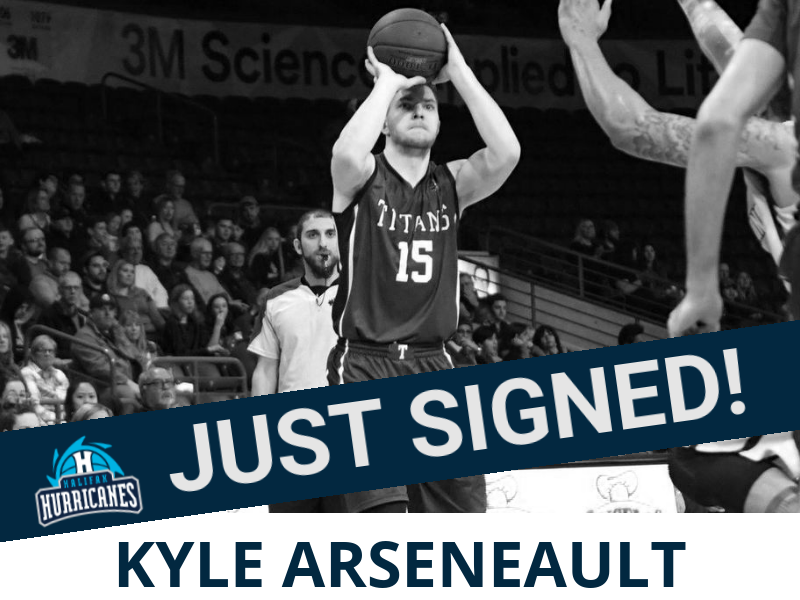 Former Axeman, Kyle Arseneault, Signs with the Halifax Hurricanes